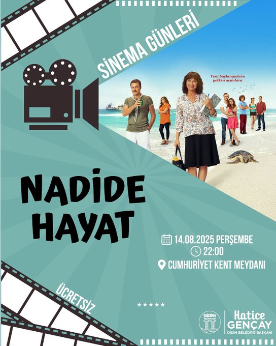 Didim’de Yaz Akşamları Sinema ile Taçlanıyor