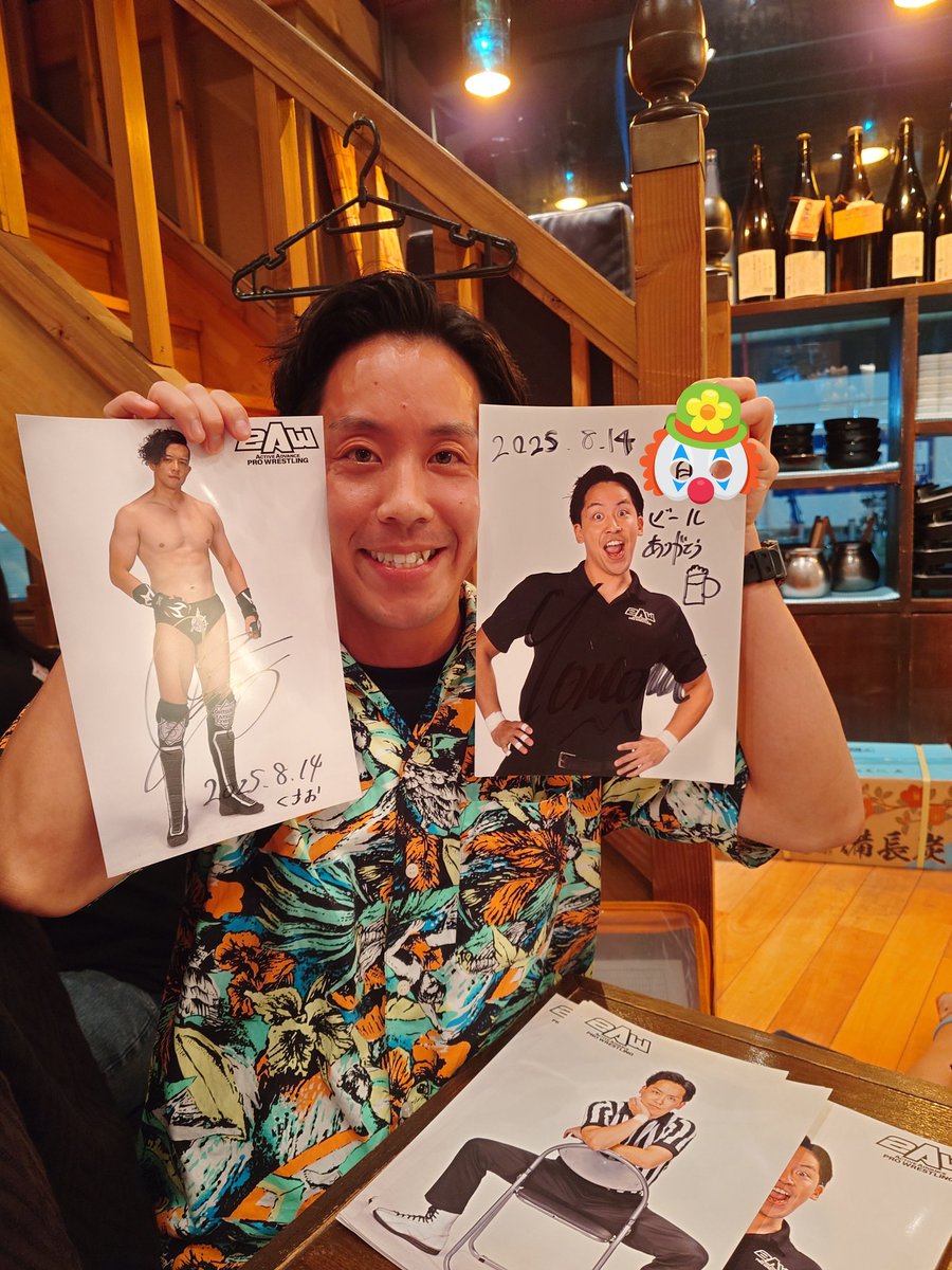 girabow's tweet image. くすおさんイベント終わり！
楽しかったよ〜！😊
#2AW　#WEEDS

ご飯も美味しかったけど写真を撮り忘れたので文字で。
一口餃子、いくらでも食べれそう！
つくね、タレがめちゃ美味しぃ！
鶏もも炭火焼き、柚子胡椒もニンニクもとても合う！
漬けうずら、味がしみてて好き！