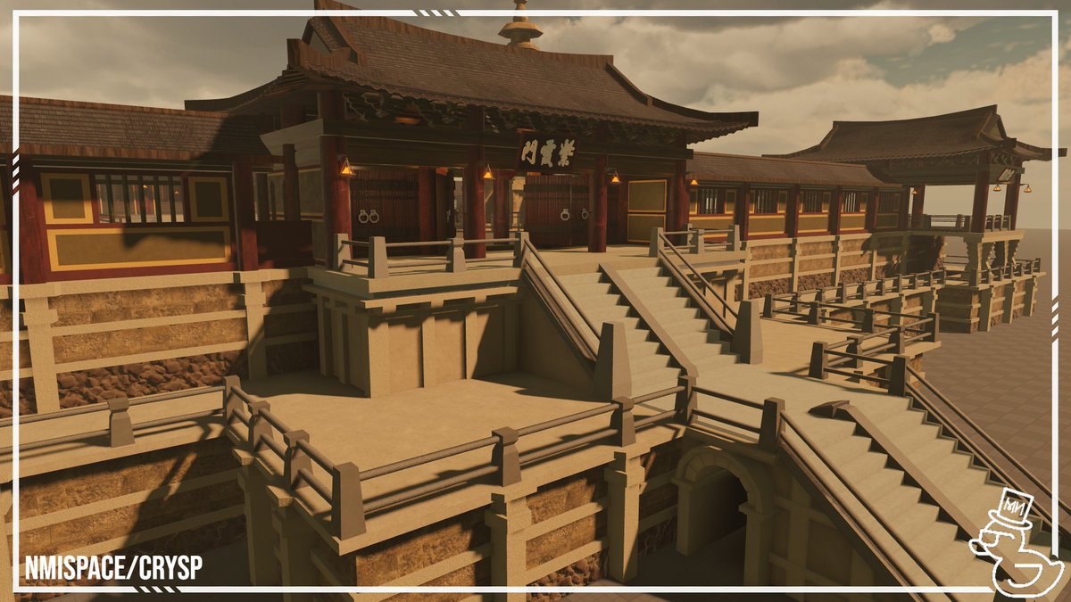 NMiSpace_'s tweet image. Bulguksa Temple (Finished)

 #Roblox | #RobloxDev | #Blender3