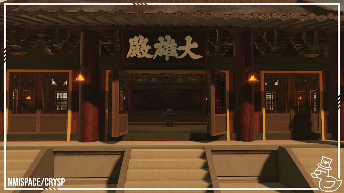 NMiSpace_'s tweet image. Bulguksa Temple (Finished)

 #Roblox | #RobloxDev | #Blender3