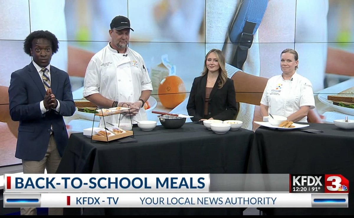 Chartwells K12 (@chartwellsk12) on Twitter photo Our team at <a href="/WFISDschools/">Wichita Falls ISD</a> is turning mealtime into a flavor-filled adventure with our new Dip’n to Flavor campaign! Texas Regional Executive Chef Carrie Richardson and Chef Justin Germany stopped by <a href="/TexomasHomepage/">Texoma's Homepage</a> with more: loom.ly/umPgRA8 #ServingUpHappyandHealthy Our team at <a href="/WFISDschools/">Wichita Falls ISD</a> is turning mealtime into a flavor-filled adventure with our new Dip’n to Flavor campaign! Texas Regional Executive Chef Carrie Richardson and Chef Justin Germany stopped by <a href="/TexomasHomepage/">Texoma's Homepage</a> with more: loom.ly/umPgRA8 #ServingUpHappyandHealthy