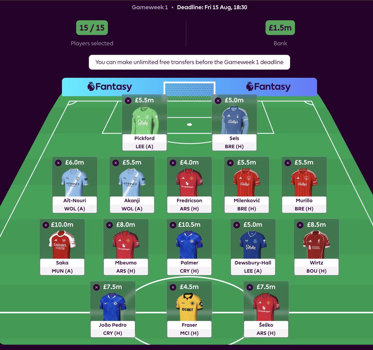 Heybarke's tweet photo. @OfficialFPL Opinions are welcome #FPL https://t.co/cr4mdQNF4B