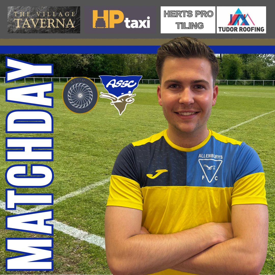 MATCHDAY

🆚 Westmill FC

🏆 Hertfordshire County Premier League

⏱️ 6.45pm

🏟️ Standon Memorial Ground, Standon, SG11 1TF

💷 FREE