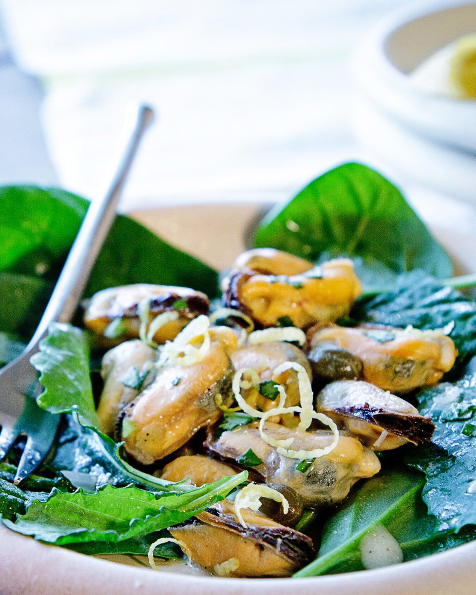 Salad glow-up? ✅ 

Marinated PEI Mussels with Capers = protein-packed, summer-fresh, &amp; ridiculously easy. 🦪🥗

For even more tasty ways to make your salads spectacular with fresh PEI Mussels, visit peimussel.com/recipes/salads