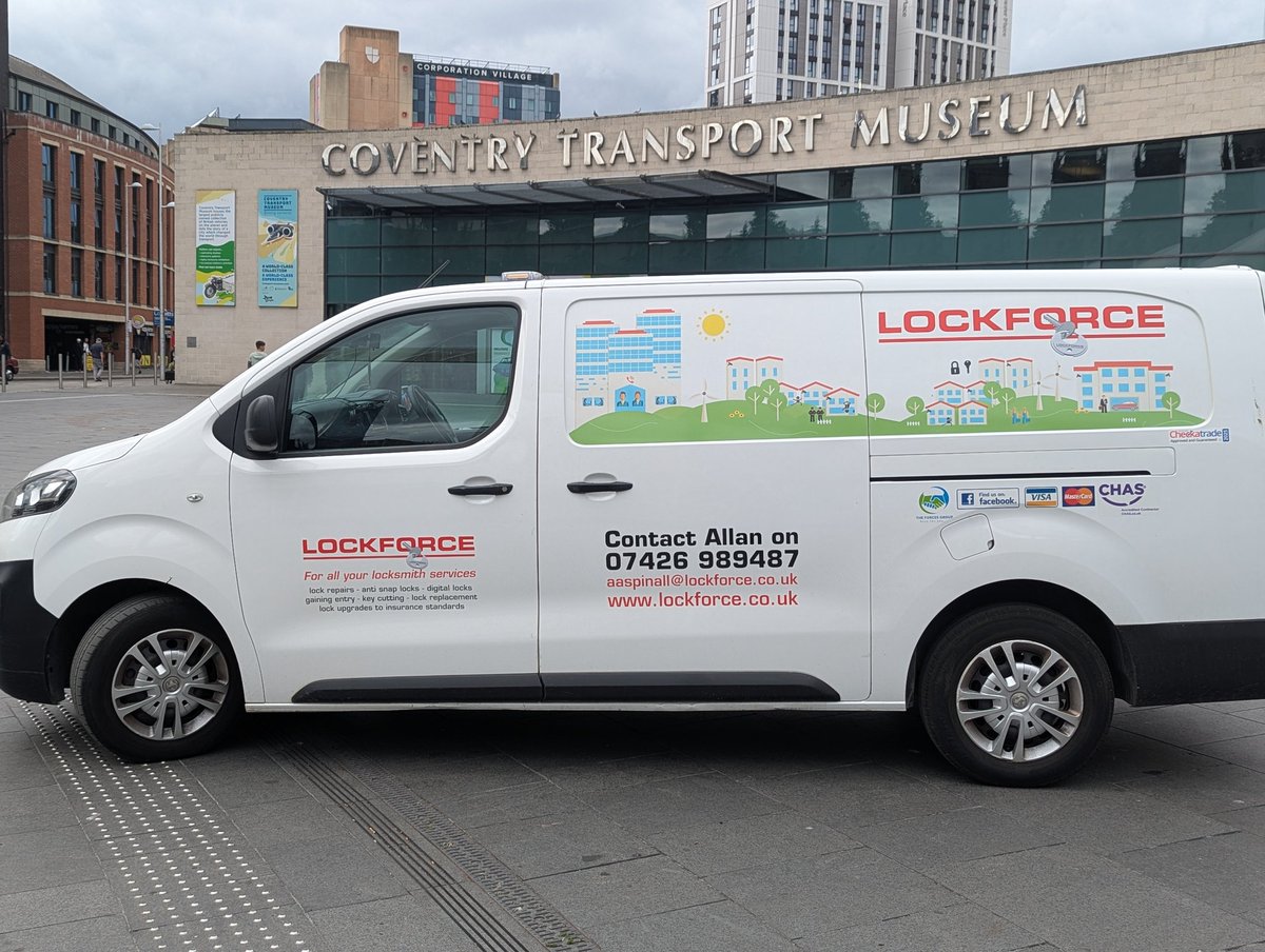 Lockforce_Cov's tweet image. Just been seen in Coventry, anyone local should recognise the landmark