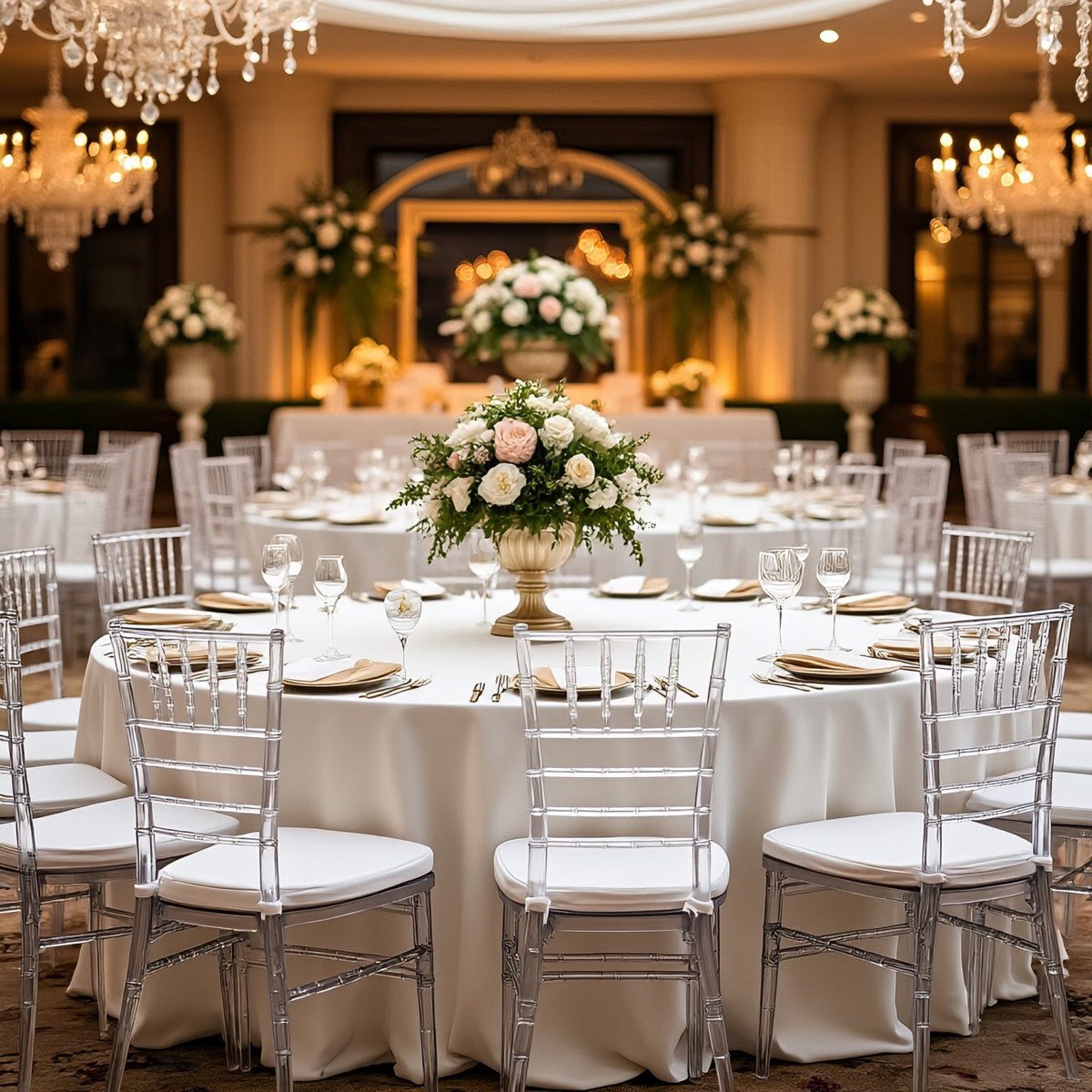QamarEvent's tweet photo. Elegant Seating Arrangement. Designed for comfort, style, and seamless flow perfect for weddings, corporate events, and special gatherings. Guests can relax, connect, and enjoy the occasion in style.
Available in:
1. White Chiavari Chairs
2. Gold Chiavari Chairs
3. Clear Acrylic https://t.co/BORakTOF2l
