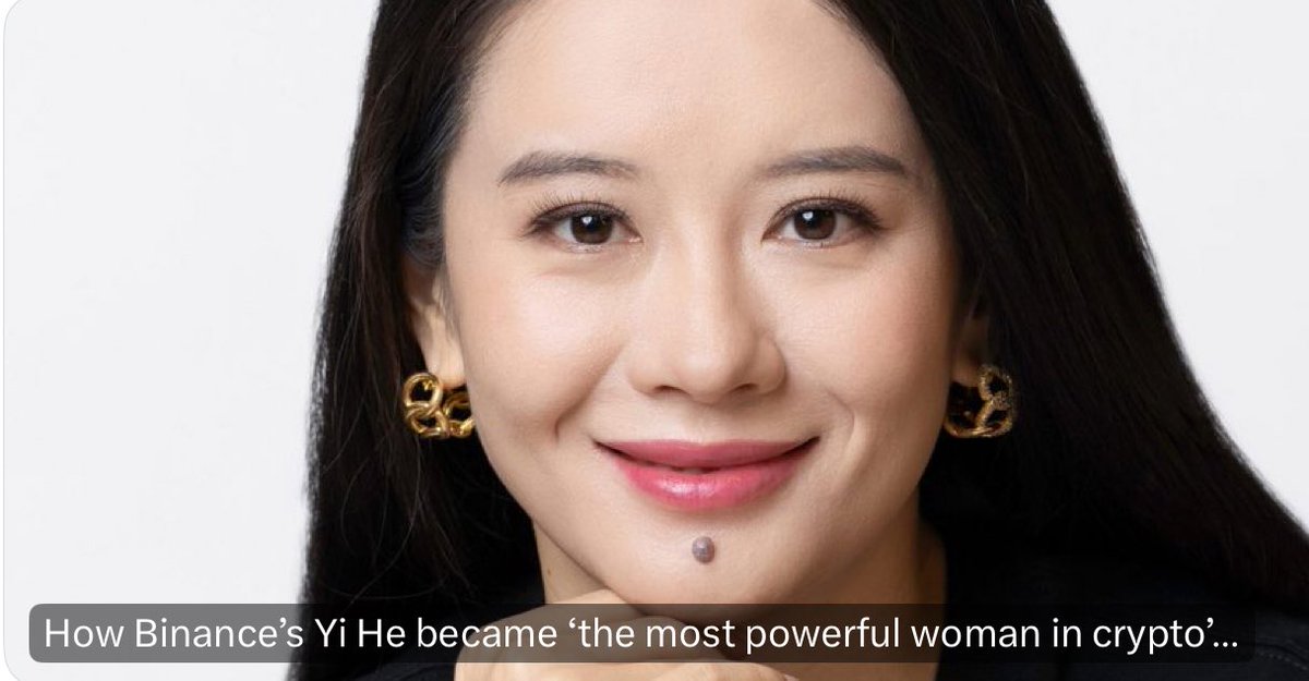 被币安一姐“何一”圈粉！🐮

小时候没自来水、点煤油灯，9岁失去爸爸，16岁超市促销汽水——听着就心疼。但她没走“卖惨”路子，而是把本事练在用户身上：谁转错币，她就去找回；员工先做客服，因为她知道很多人为几百块会急哭。