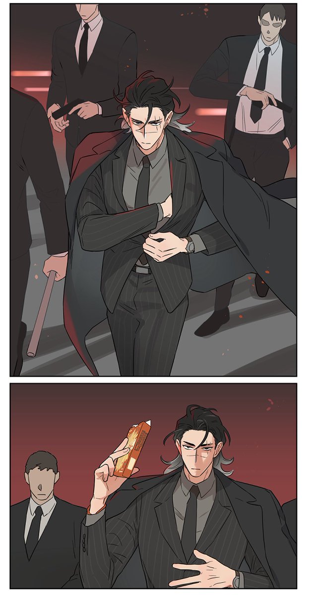 maweiart's tweet photo. Snacks① #PapaWolfandthePuppy https://t.co/VEAAiMZnp3