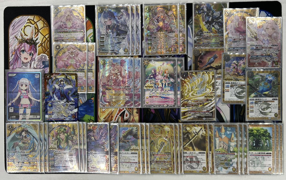 20時より開催した、バトルスピリッツ ショップバトルの優勝デッキです