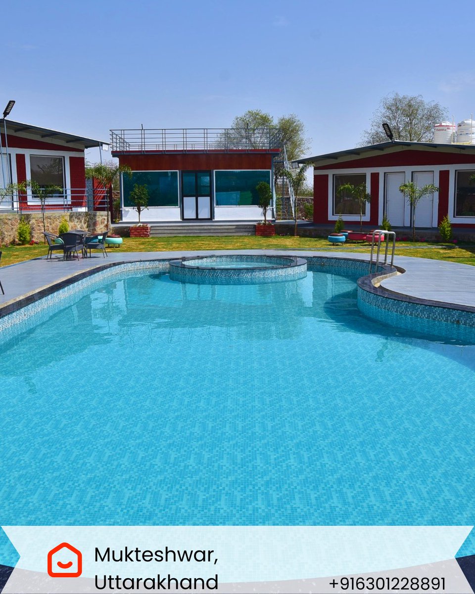 HomeyHuts's tweet photo. Havenwood Villa
Unwind in an private villa with a pool, lush lawns, and a game zone perfect for family gatherings, celebrations, or corporate retreats.
 Book now: https://t.co/lsreM2gXmt
📞 WhatsApp: +91 6301228891
#Homeyhuts #LuxuryVillaGurgaon #PrivatePoolVilla #NatureEscape https://t.co/g8VwBeu2OP