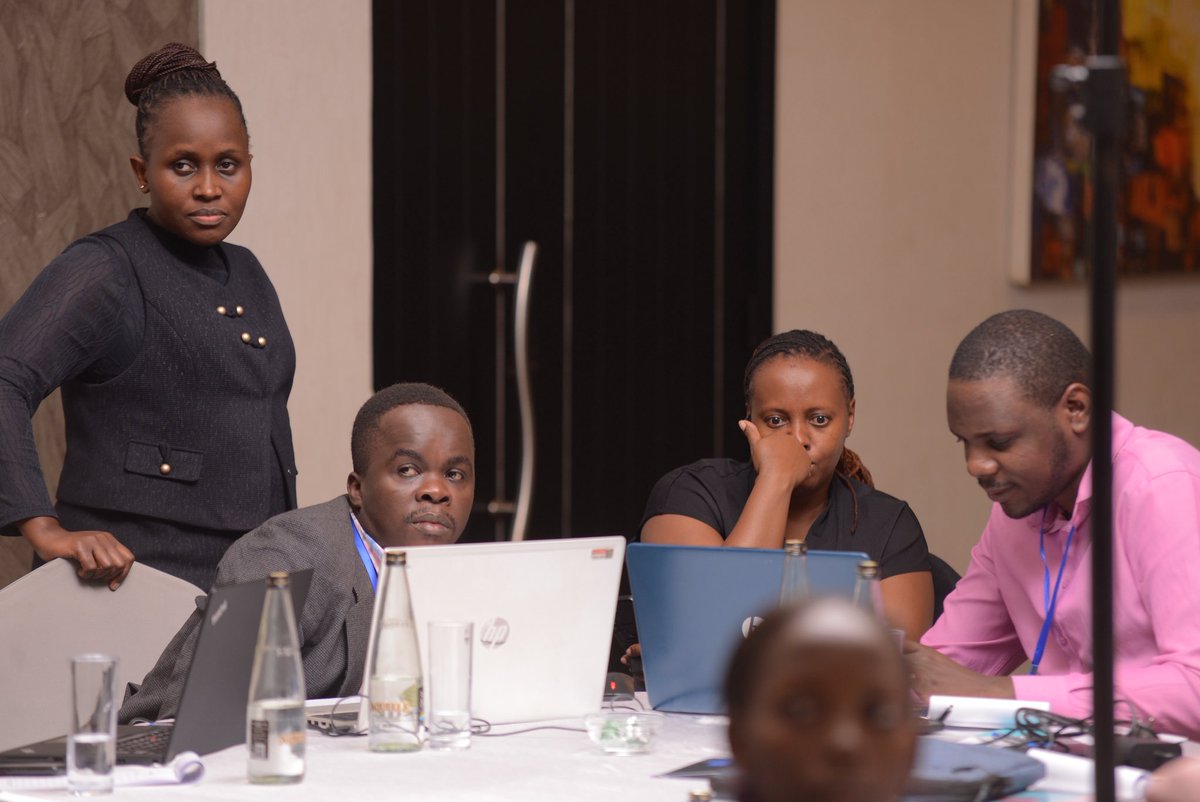 Active minds, engaged hands!  Our trainees in the Management Cybersecurity Awareness Training for Government &amp; Critical Infrastructure are fully immersed in interactive sessions—turning knowledge into action for a safer digital Uganda. 🇺🇬🔐
#CyberSecurity #Uganda #CyberAwareness
