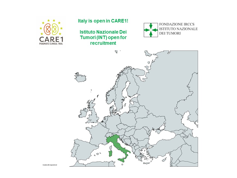 CARE1 Project (@care1project) on Twitter photo 🚨 Recruitment is now OPEN in Italy ! Grateful to work with the outstanding team at <a href="/IstTumori/">Istituto Tumori</a>
📷 More patients, more data, stronger science. #ClinicalTrials #INT #Italy #OncologyResearch #RecruitmentOpen #care1project #care1pct 🚨 Recruitment is now OPEN in Italy ! Grateful to work with the outstanding team at <a href="/IstTumori/">Istituto Tumori</a>
📷 More patients, more data, stronger science. #ClinicalTrials #INT #Italy #OncologyResearch #RecruitmentOpen #care1project #care1pct