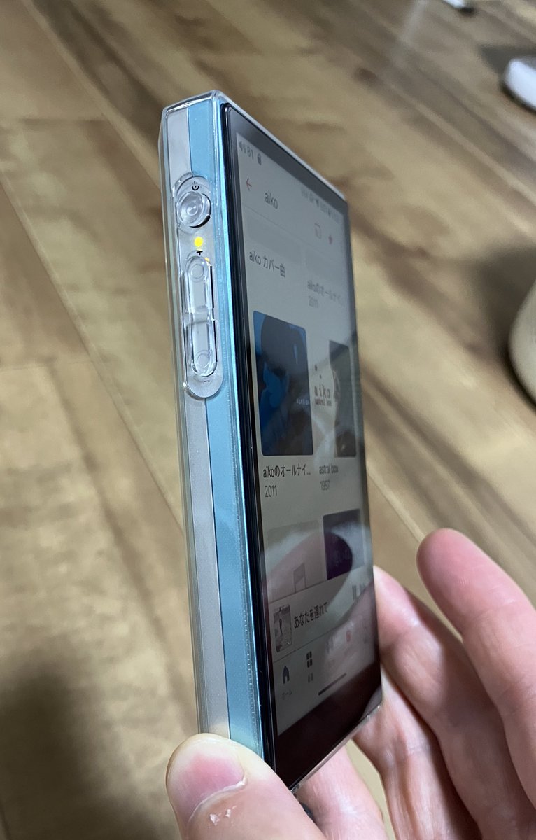 aikoがハイレゾで配信してるから思い切ってDAP買っちゃった😝前はiPhoneにDAC使ってハイレゾ聴いてたけどDACのおかげでiPhoneのバッテリーすぐ減って困ってた🔋FIIOのJM21。SONYのやつと悩んだけどFIIOにした😆決め手は色！水色のDAP…ポップじゃねぇか🩵これ持って早くaikoの遠征行きたい！
#ハイレゾ