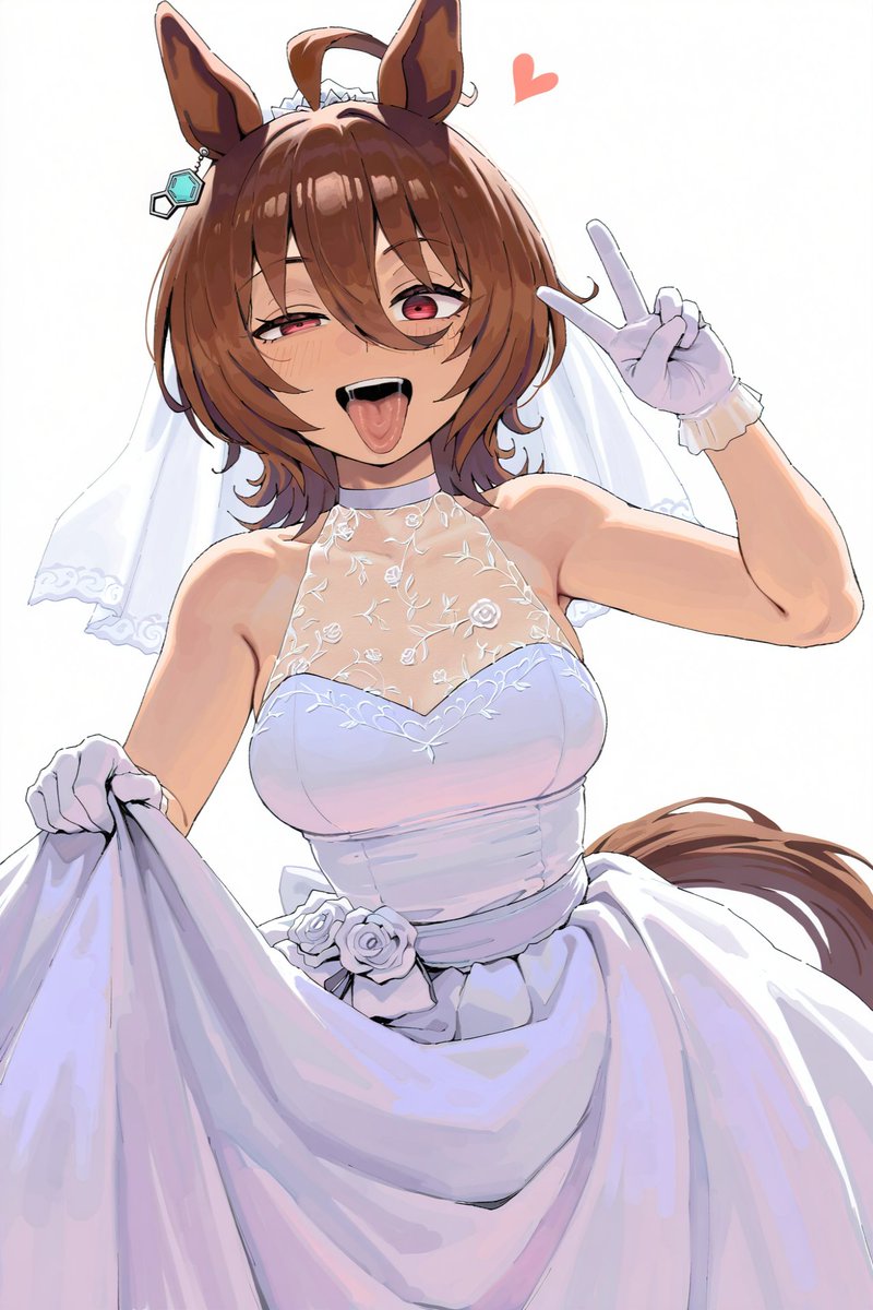 🐎👰‍♀️✨
#umamusume #AgnesTachyon