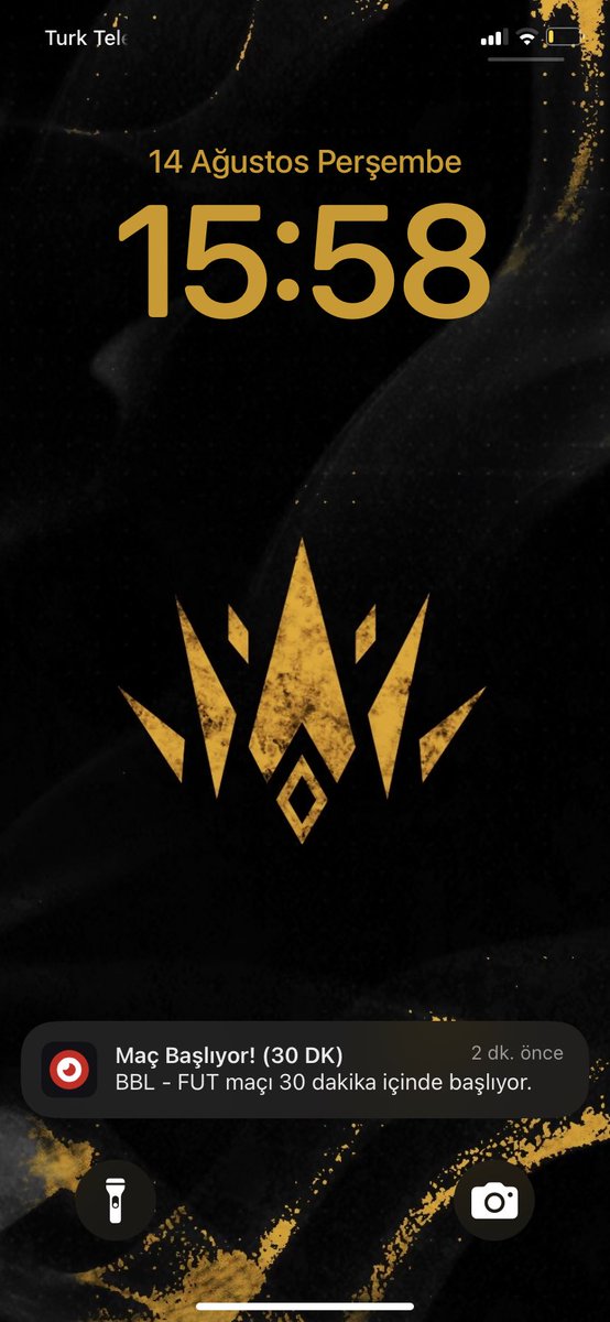 Atıcağın bildirimi sikeyim kalbime indi