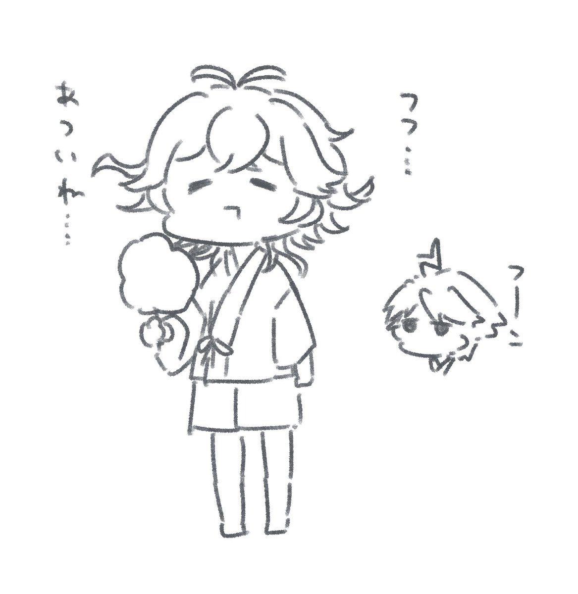 暑いね……… 