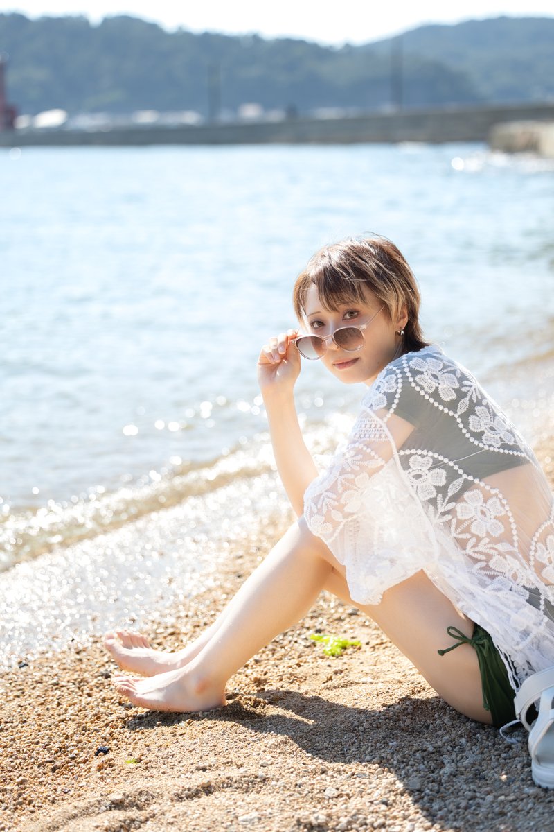 iRis撮影会 

model : K さん  
location : 水の浦海水浴場

#iRis撮影会 
#岡山県 
#玉野市  
#モデル 
#個撮 
#ポートレート 
#Portrait