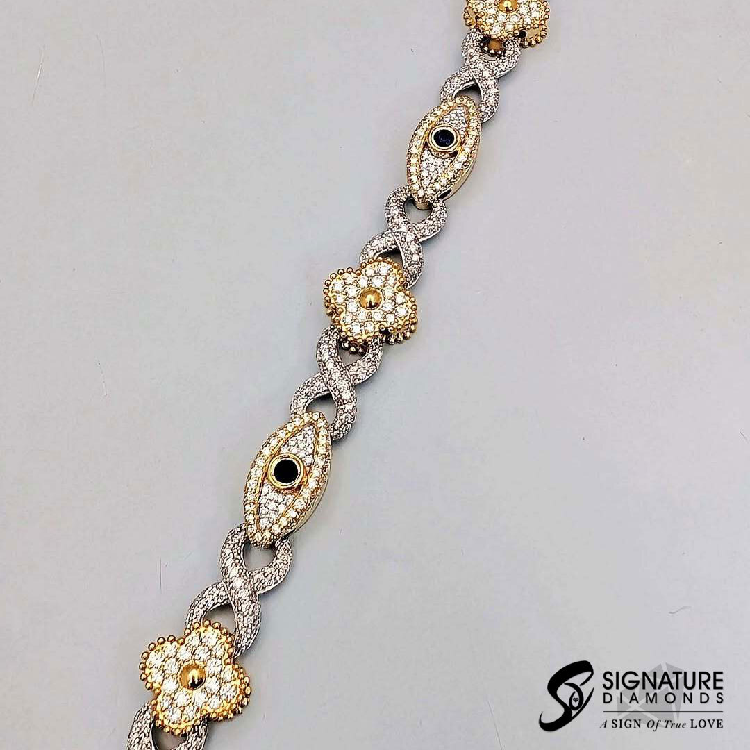 SignatureDiamon's tweet photo. Gold that glows, diamonds that dazzle.

#golddiamondjewels #sparkleandshine #wriststyle #bracelets #diamondbracelets #diamonds #style #shoplocal #signaturediamonds #knoxville #tennessee #westtownmall https://t.co/L2ZcE72B8y
