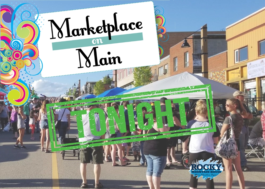 🌻Marketplace on Main is TONIGHT!🥕🍓Only three weeks left to enjoy great entertainment, artisan vendors, food trucks and connect with your friends and neighbours.  
📍 Main Street
⏰ 5:30 p.m. - 8:30 p.m.
Interested in being a vendor? rockymtnhouse.com/p/marketplace-…