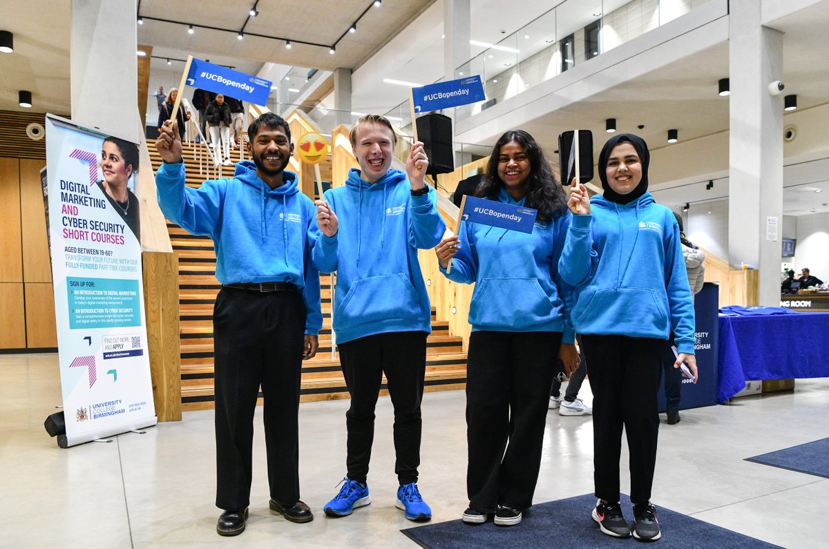 Got your place at UCB through Clearing? 🙌 Join us for our Clearing Open Day on Saturday 16 August and get to know your new university before September.

Book now: orlo.uk/W5vcj