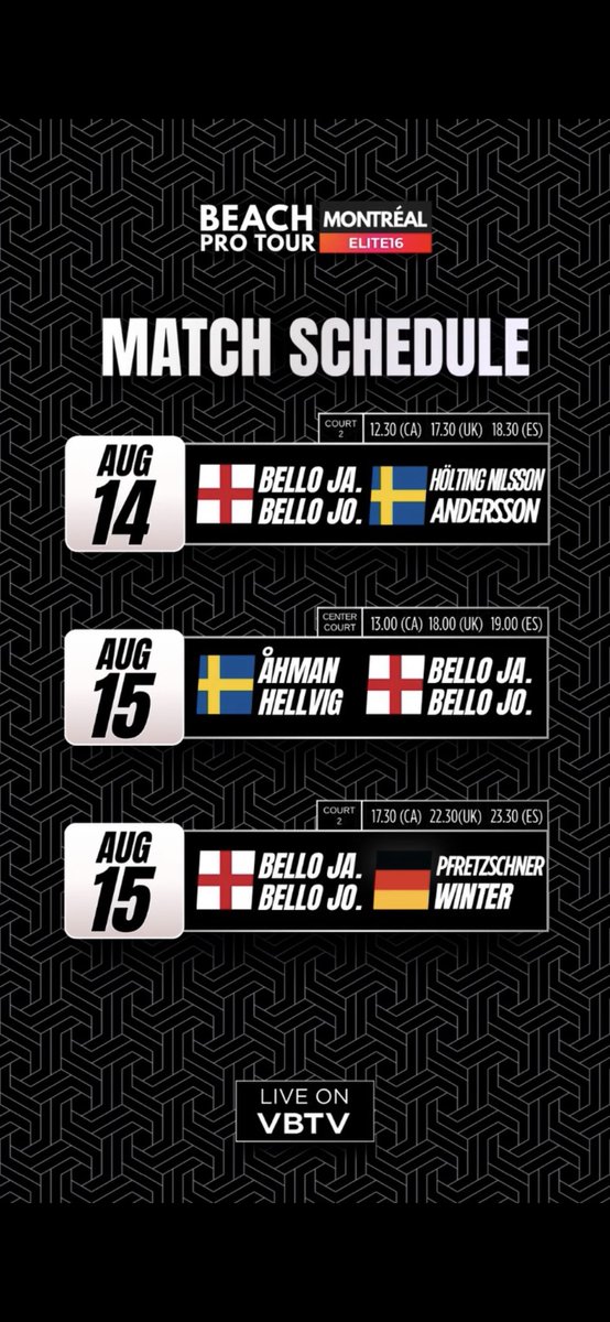 Bello Brothers - Beach Volleyball tweet media