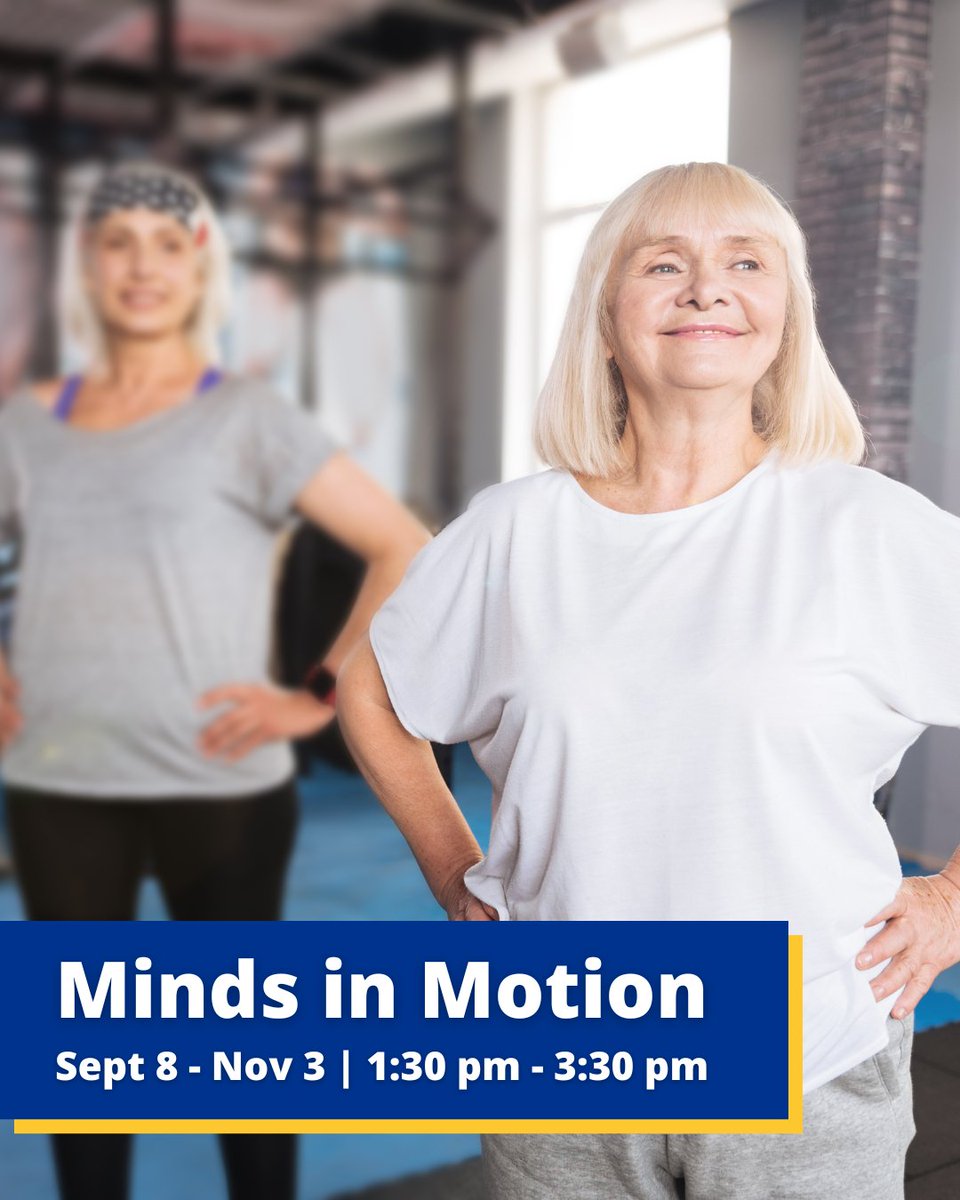 Did you know that Minds in Motion is offered in Port Colborne as well as St. Catharines? Our upcoming dates are open to both new and returning friends! Registration closes August 25
⁠
alzheimerniagara.ca/mindsinmotion

#AlzheimerNiagara #Alzheimer #Dementia #MindsInMotion #Exercise
