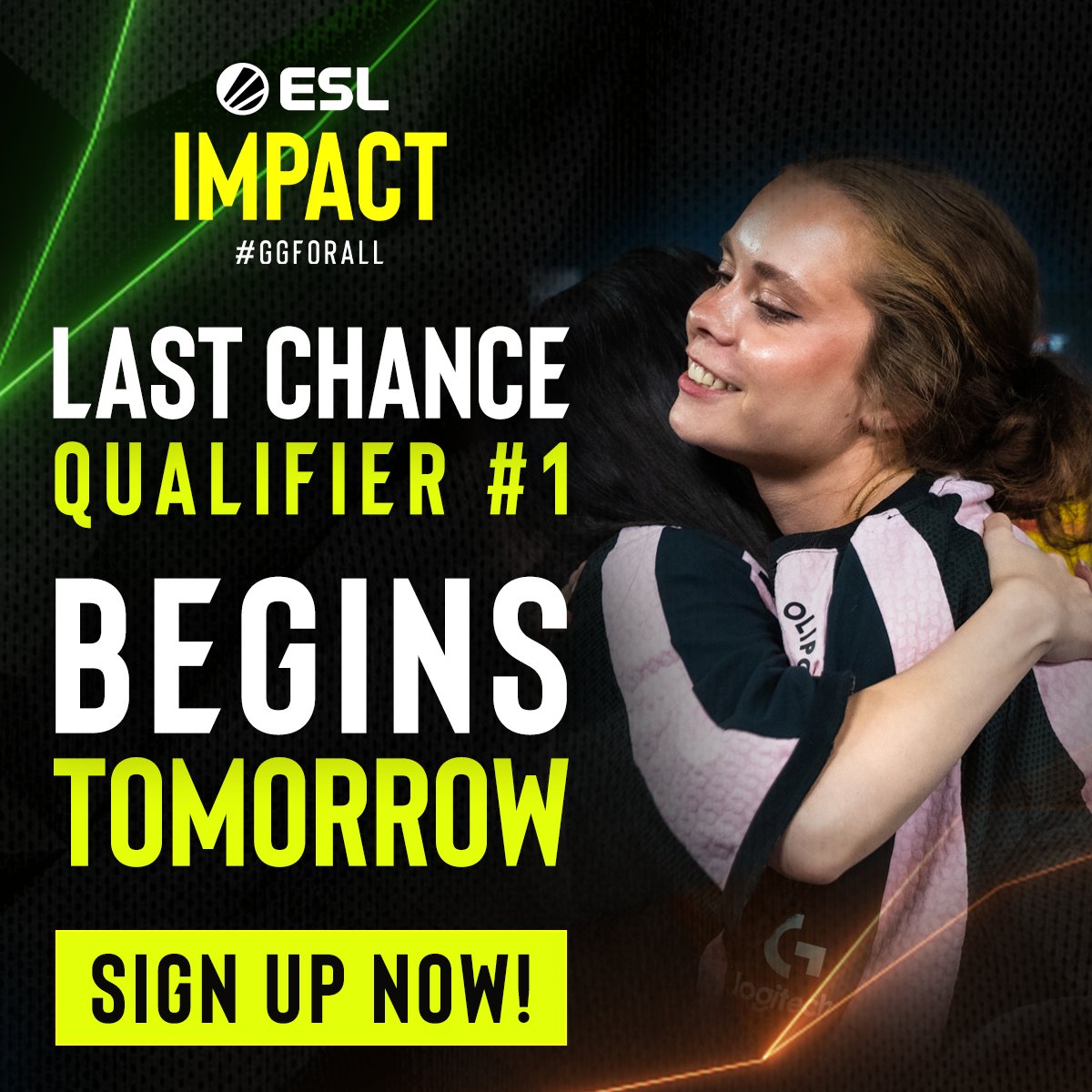 #ESLImpact Season 8 Qualifiers begin TOMORROW. 

Make sure you sign up before it's too late!

Sign up here ➡️ pro.eslgaming.com/csgo/impact/se…