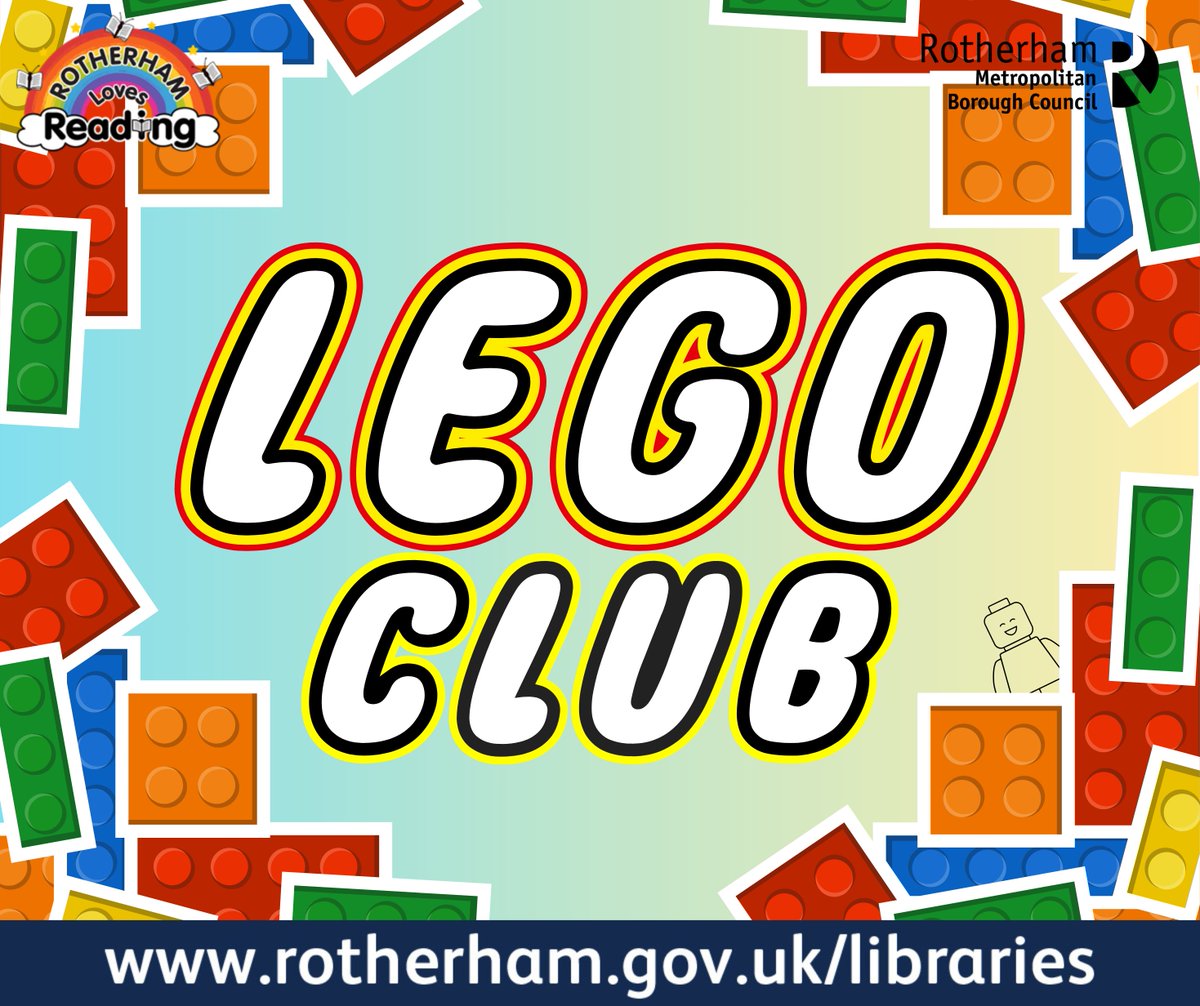 RothLibraries's tweet image. 🧱 Kids love LEGO? Our libraries run fun LEGO Clubs where they can build & play!
📍 Days/times vary by branch — ask in your local library for details.
Let creativity stack up! 🎉
#LEGOClub #LibrariesAreFun #FamilyFun