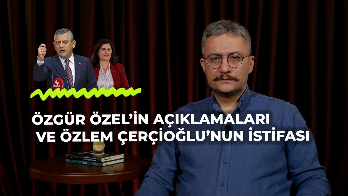 MBD ile ÇHG "ÖZGÜR ÖZEL'İN AÇIKLAMALARI VE ÖZLEM ÇERÇİOĞLU'NUN İSTİFASI" başlığı ile yayında!
youtu.be/esr-Ftfx7pU
📌"Siyaset yapan insan tipi değişmediği sürece Tayyip Erdoğan muhalefeti dizayn eder."

📌"18 yaşındaki gençler geri adım atmıyorsa kimsenin atmaya hakkı yoktur."