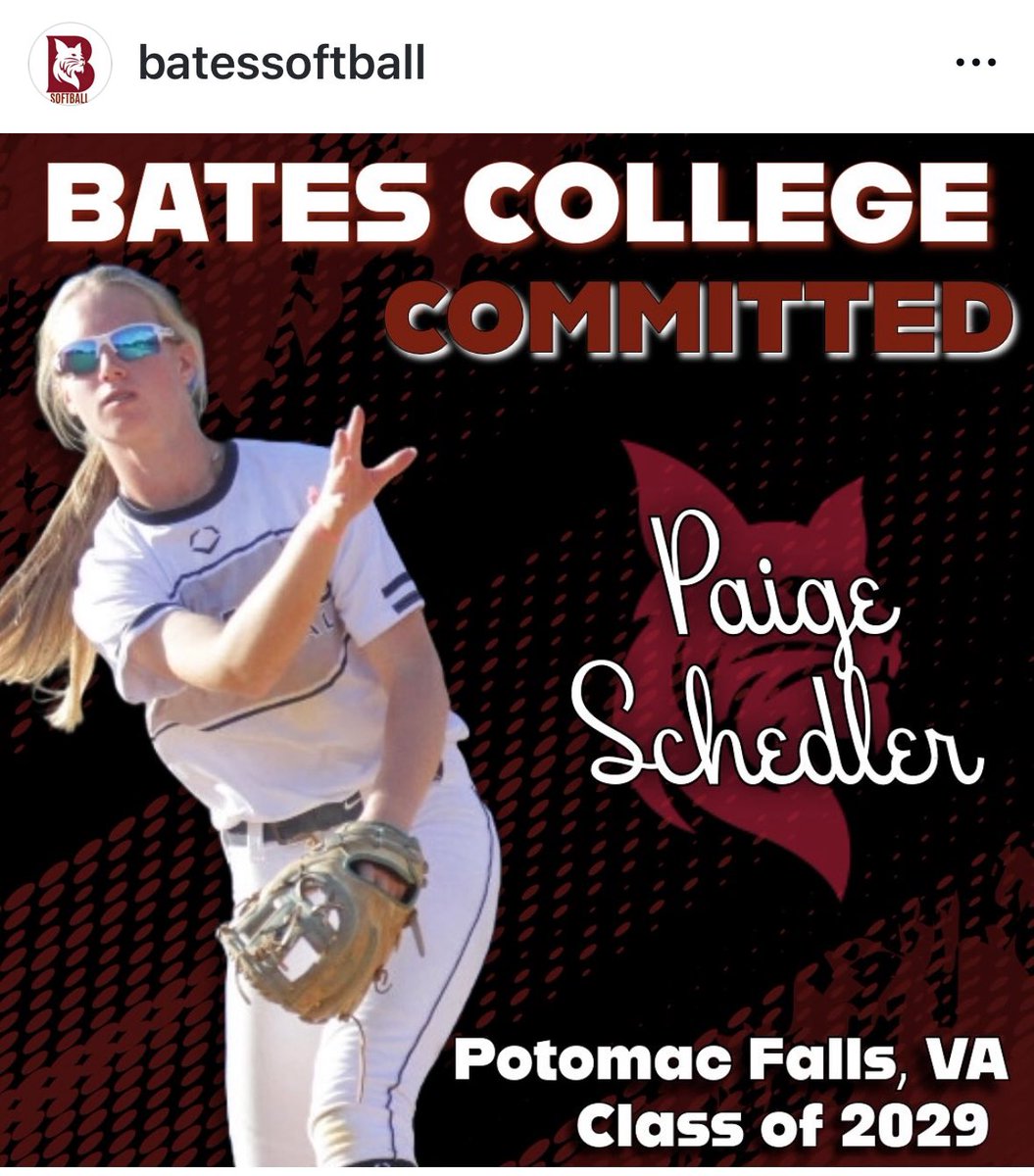 Potomac School Softball tweet media