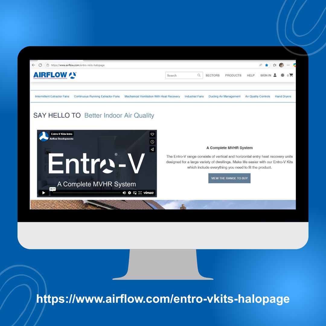 The Entro-V range consists of vertical and horizontal entry heat recovery units designed for a large variety of dwellings. Make life easier with our Entro-V Kits, which include everything you need to fit the product. 🏡 

Find out more here 👉 buff.ly/fRVMbxY 

#Airlfow