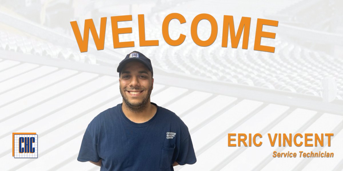 Please join CHC in welcoming Eric Vincent to the team! 👋 We're excited to have his expertise as we continue to deliver exceptional support and service to our customers. Welcome aboard, Eric!

#Welcome #TeamCHC #ServiceExcellence #MaterialHandling #NewHire #SkilledTrades