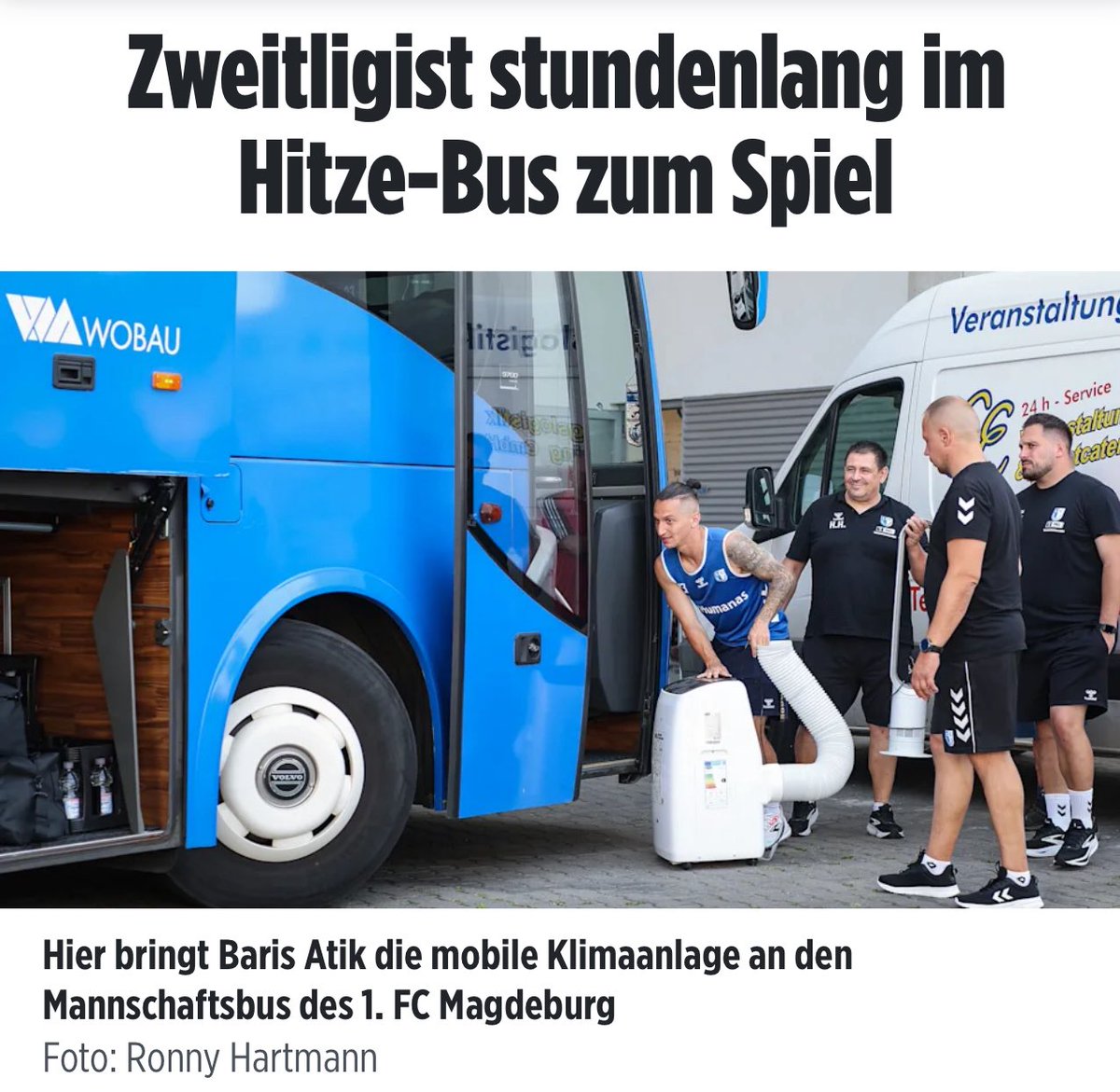 Wir fliegen raus. 
#EINMALIMMER #FCM