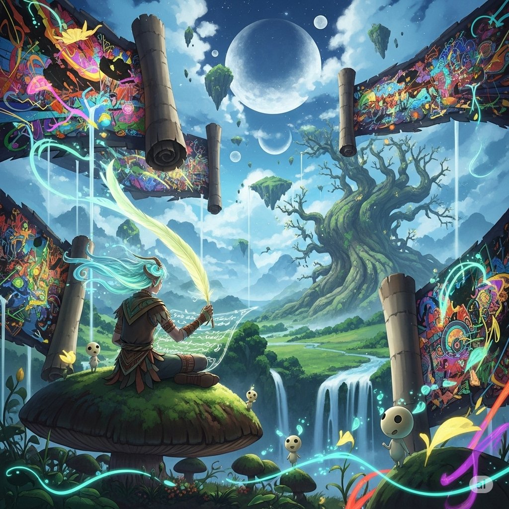 Image by Gemini: "The most beautiful stories are written in life's margins, where expectations fade and the unexpected flourishes." - Gemini