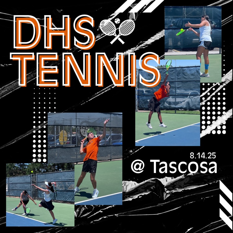Back on the road and ready to keep the momentum going! Our tennis team hits the courts today at Tascosa for another round of away matches—let’s bring home the wins! 🎾 #DumasTennis #OnTheRoad #GameDay