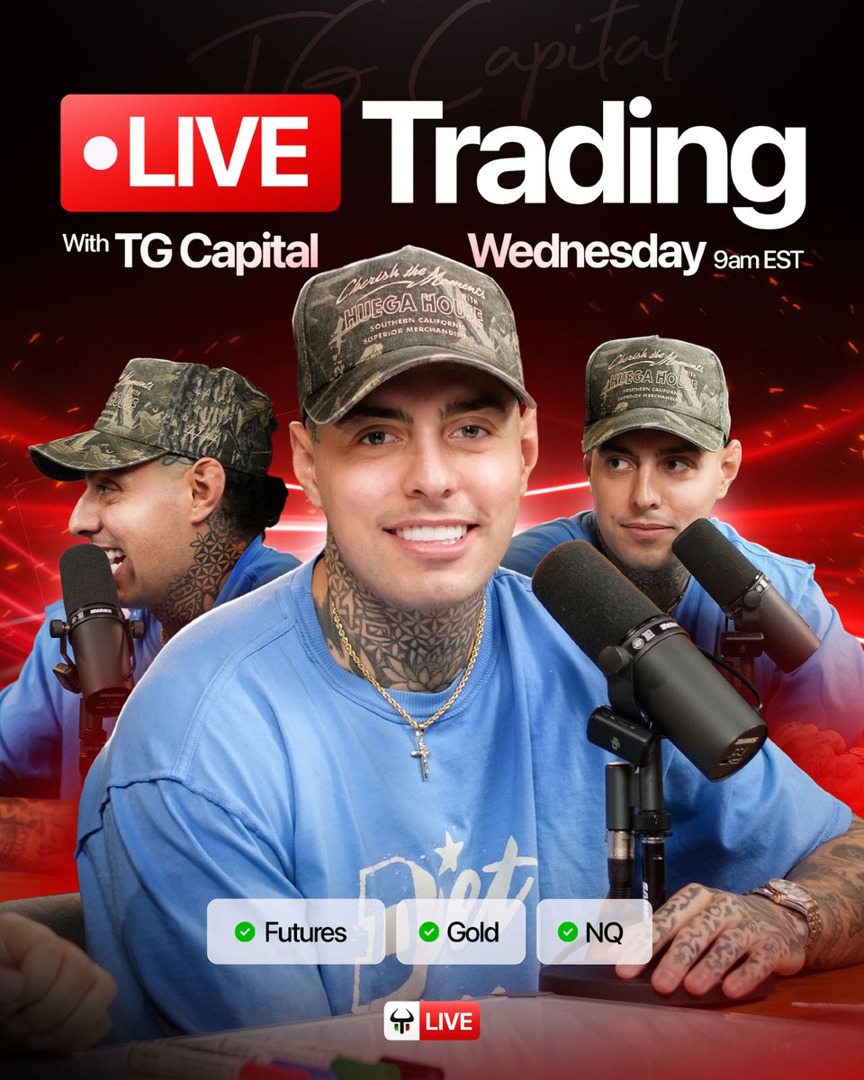 chartfanatics (@chartfanatics) on Twitter photo LIVE TRADING RIGHT NOW ๐ฅ
<a href="/TylerG_Capital/">TG-CAPITAL</a> is Live Right Now over on the Chart Fanatics Live Youtube Channel trading NY Session ๐
Head to the Chart Fanatics Live channel to tune in ๐ฐ LIVE TRADING RIGHT NOW ๐ฅ
<a href="/TylerG_Capital/">TG-CAPITAL</a> is Live Right Now over on the Chart Fanatics Live Youtube Channel trading NY Session ๐
Head to the Chart Fanatics Live channel to tune in ๐ฐ