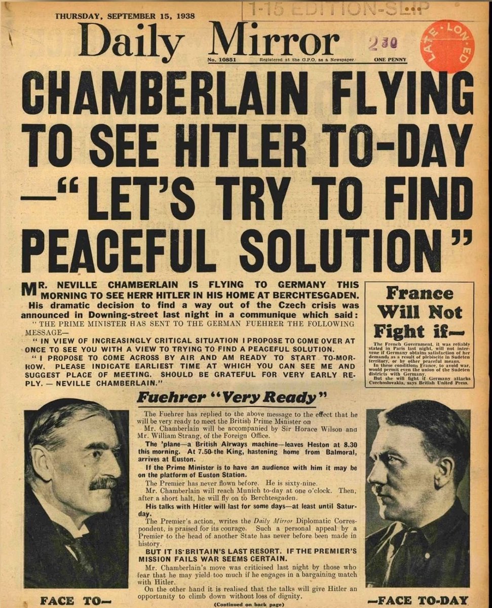 leensmit's tweet photo. Trump meeting Putin: remember 1939 https://t.co/vqlwJUM8cN