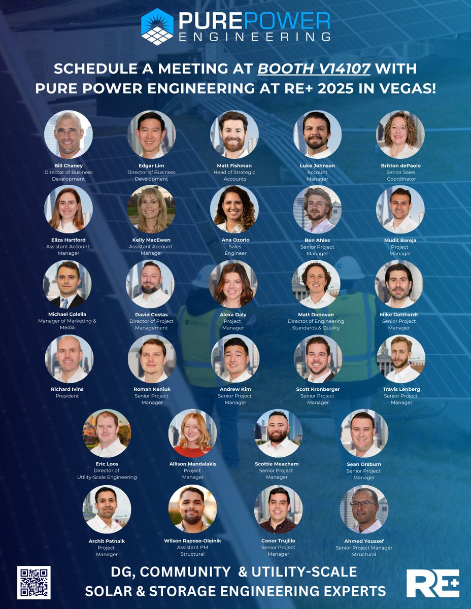 PurePowerSys's tweet image. 𝗛𝗲𝗮𝗱𝗲𝗱 𝘁𝗼 𝗥𝗘+ 𝟮𝟬𝟮𝟱? If you’re a 𝗗𝗲𝘃𝗲𝗹𝗼𝗽𝗲𝗿 𝗼𝗿 𝗘𝗣𝗖 stop by 𝗕𝗼𝗼𝘁𝗵 𝗩𝟭𝟰𝟭𝟬𝟳 to 𝗹𝗲𝗮𝗿𝗻 how you can 𝗮𝗰𝗰𝗲𝗹𝗲𝗿𝗮𝘁𝗲 𝗽𝗲𝗿𝗺𝗶𝘁𝘁𝗶𝗻𝗴, 𝗵𝗶𝘁 𝘆𝗼𝘂𝗿 𝗡𝗧𝗣 𝘁𝗶𝗺𝗲𝗹𝗶𝗻𝗲𝘀, or 𝗻𝗮𝘃𝗶𝗴𝗮𝘁𝗲 𝗰𝗼𝗺𝗽𝗹𝗲𝘅…