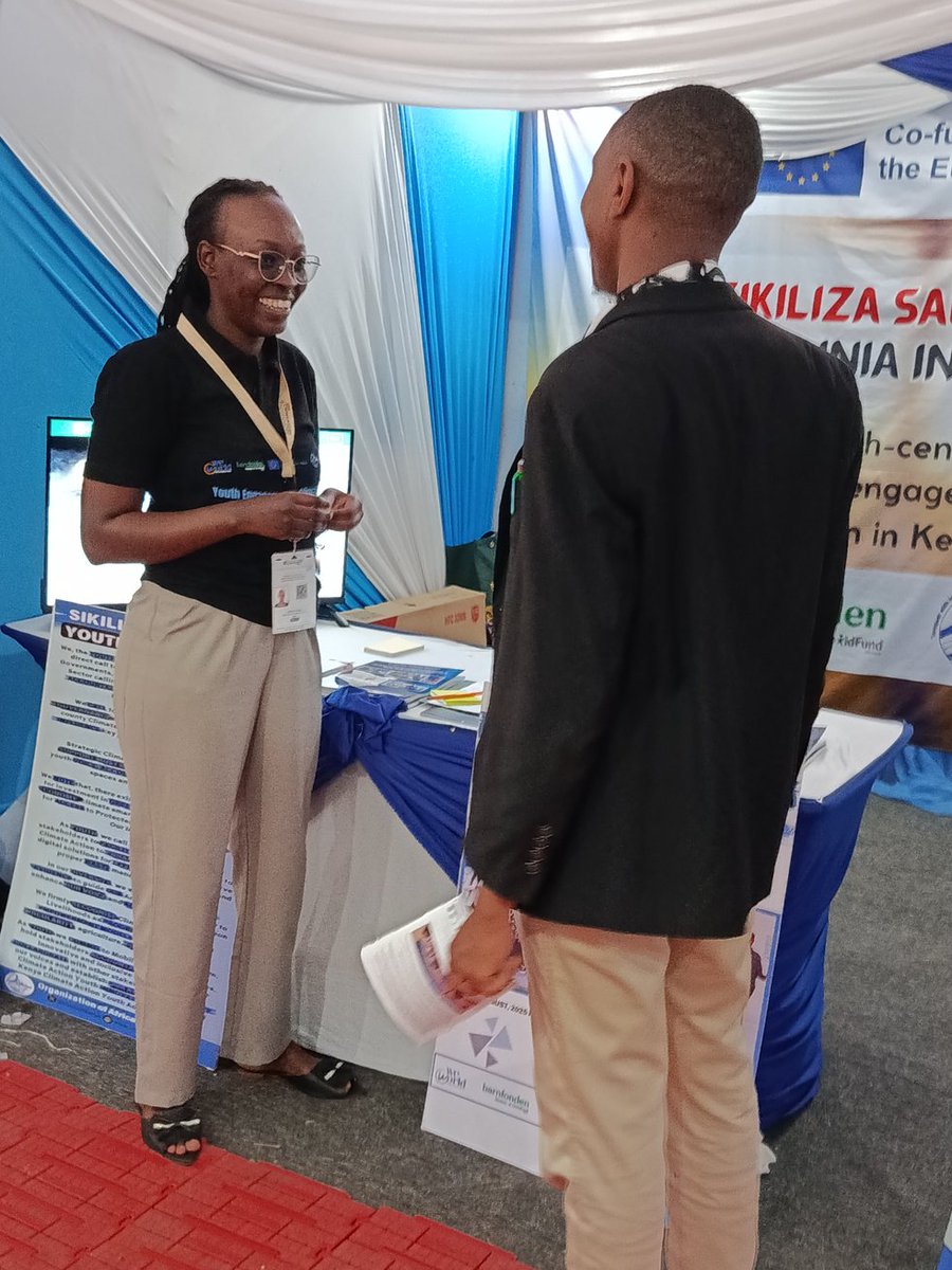Oayouthkenya's tweet image. Day 3 at #devolutionconference & @Oayouthkenya team is still here championing youth voices on climate action
From sharing the #SikilizaSautiYetu: Youth Declaration to engaging stakeholders, every conversation brings us closer to real change
#YouthClimateSummit
@WeWorldOnlus