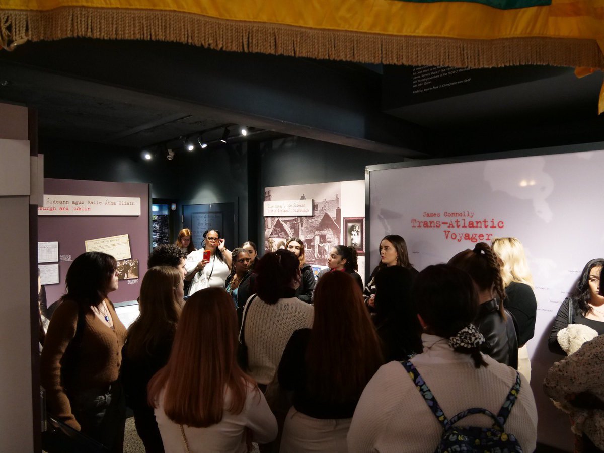 Áras Uí Chonghaile | James Connolly Visitor Centre (@jamesconnollyvc) on Twitter photo Learn about the life, times and politics of the iconic Irish revolutionary leader, James Connolly, on a guided tour of Áras Uí Chonghaile 🗣️
🔹Tours available both as Gaeilge and in English
For information or to book, contact
📧info@arasuichonghaile.com Learn about the life, times and politics of the iconic Irish revolutionary leader, James Connolly, on a guided tour of Áras Uí Chonghaile 🗣️
🔹Tours available both as Gaeilge and in English
For information or to book, contact
📧info@arasuichonghaile.com