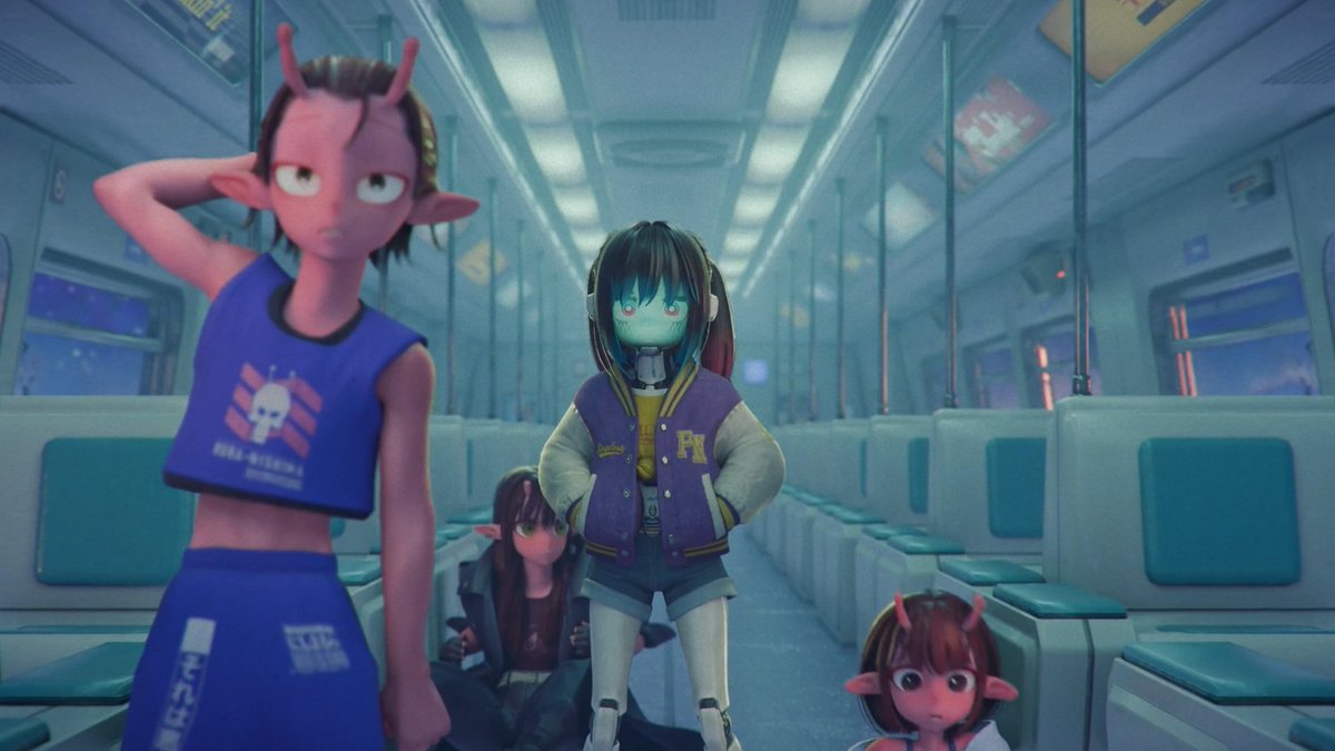 maru_turu's tweet photo. #ミルキーサブウェイ #MilkySubway
第7話ご視聴ありがとうございました  

挨拶って大事ですよね🙌
来週から6人で行動です！お楽しみに🍤

▼今週の1フレームだけ映るかわいいチハル▼ https://t.co/AvzFmvW2Ca