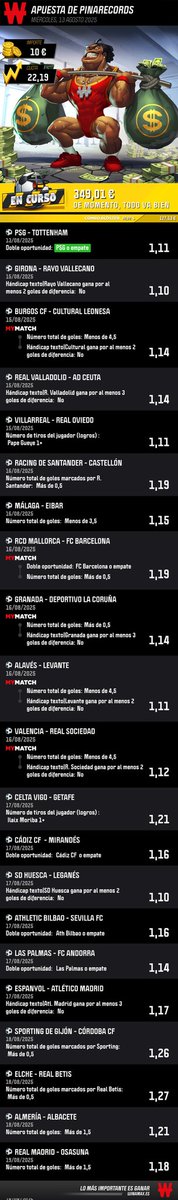 🍈 VACACIONES A TOMELLOSO 🍈

Combibooster en Winamax de la jornada de 1° y 2° división española 

SOLO RECOMIENDO HACERLA EN WINAMAX. 

Para así aprovechar la promoción, si no es demasiado riesgo. 

Like si la sigues, triste es de pedir, pero más triste es de robar ❤️🙏🏻