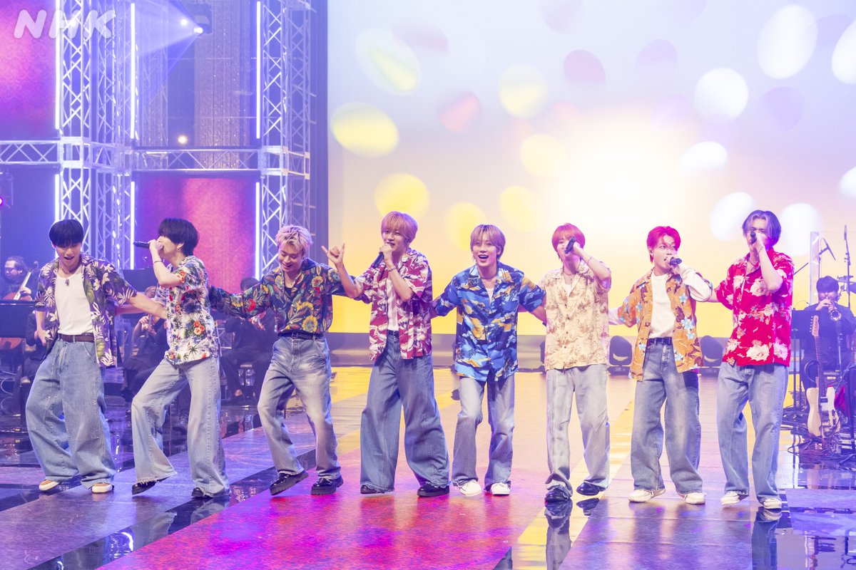 nhk_covers's tweet photo. [NHK総合📺放送中]
#カバーズ
ディズニー&amp;ミュージカルSP

🔔Next≫
#MAZZEL
♪アロハ・エ・コモ・マイ🌺
maka maka!!🤙

スティッチが何人か居ますねぇ...🧐

#リリー・フランキー
#上白石萌歌
#堂本光一
#井上芳雄
#郷ひろみ
#斉藤由貴
#城田優
#田村芽実
#スカパラ
#CENT
#トータス松本
#平原綾香 https://t.co/jhz8YFQKs7