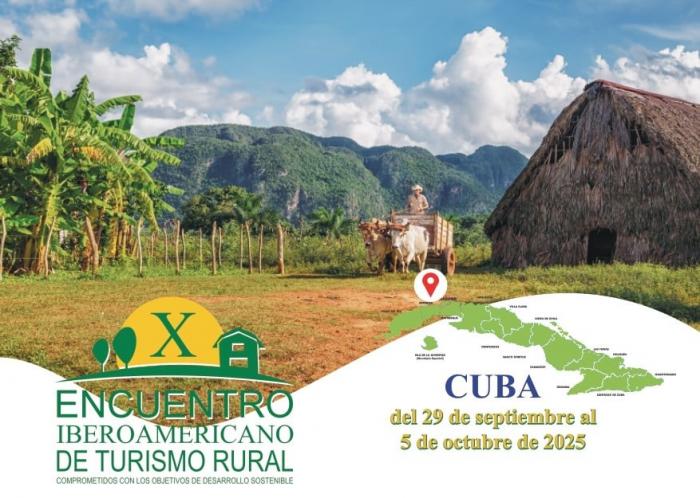 #Cuba será sede dl X Encuentro Iberoamericano de Turismo Rural.

Considerada como nuevo epicentro dl agroturismo en la región por <a href="/InstitutoIbero2/">Instituto Iberoamericano de Turismo Rural</a>, la isla acogerá a los principales actores dl sector, con objetivo de intercambiar conocimientos y fomentar el desarrollo sostenible.