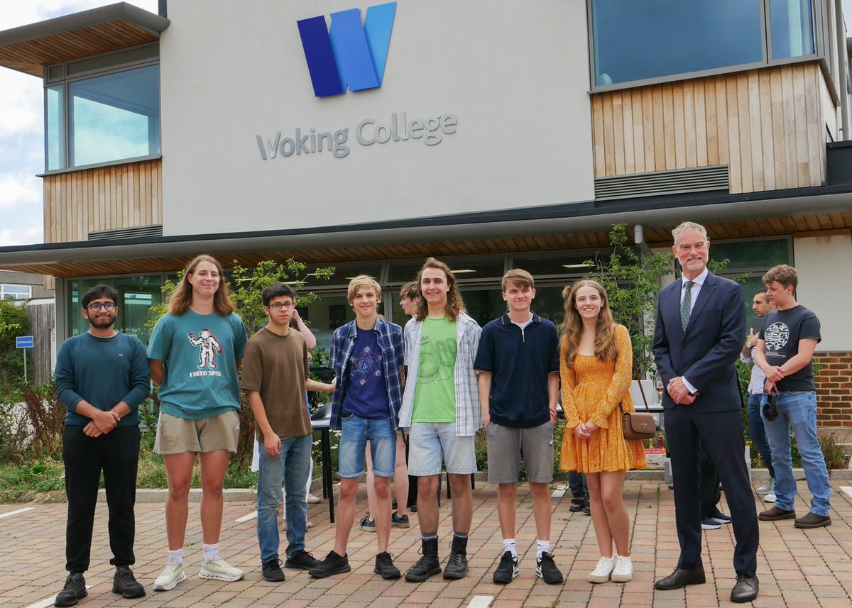 Woking College tweet media