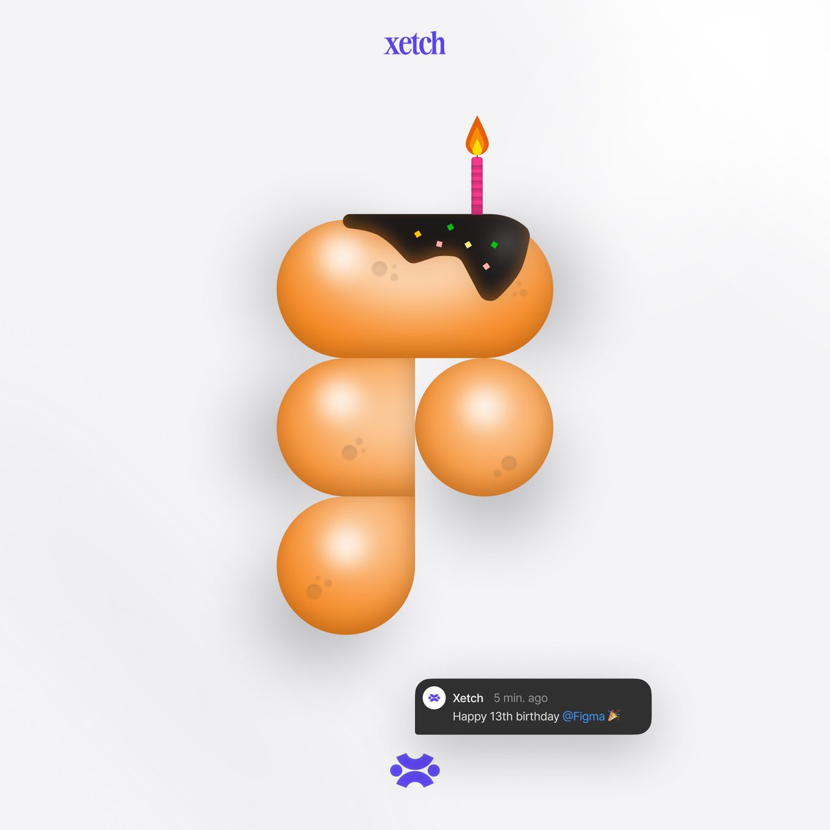 Layers of love, sprinkles of creativity 📷 

Happy 13th, <a href="/figma/">Figma</a> from team <a href="/XetchStudios/">Xetch</a>