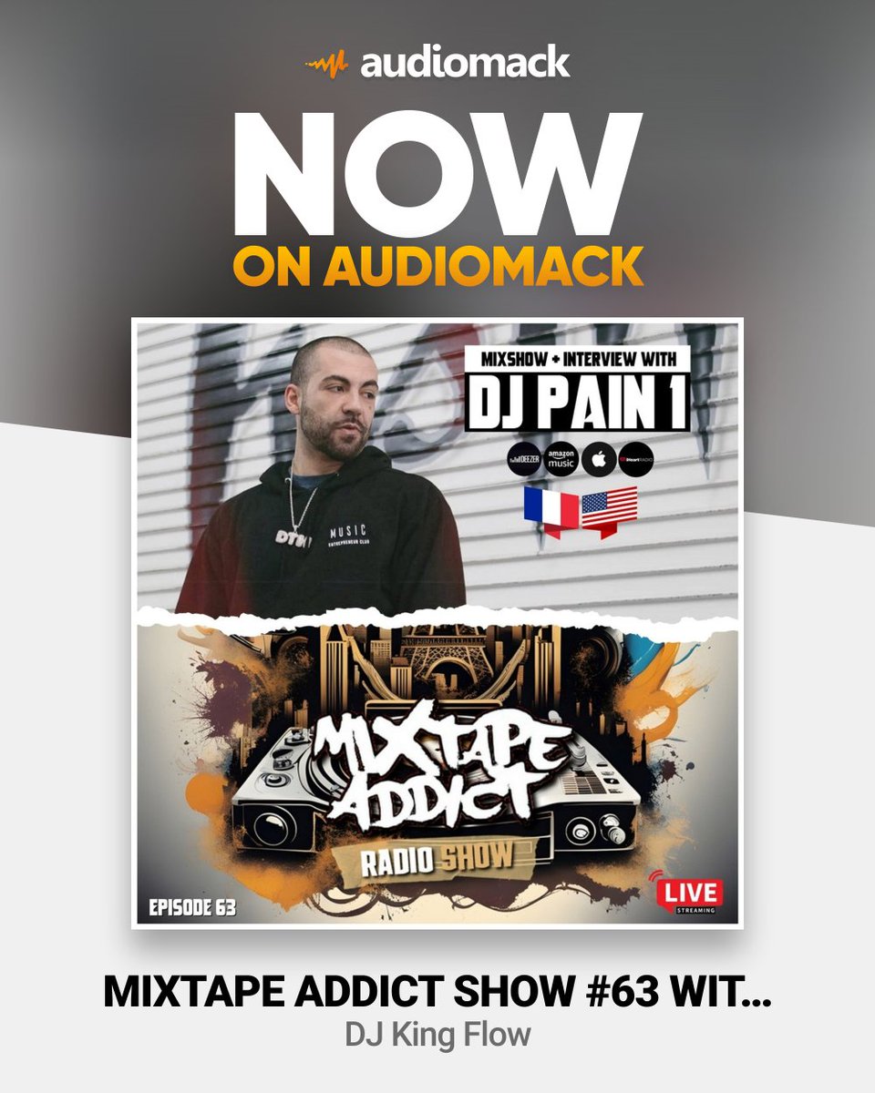 M.A.S Episode 63 with <a href="/djpain1/">DJ Pain 1</a> 💥 mixtapeaddictmedia.com/playlists/ 🎧 ft <a href="/I20DaDon/">I20</a> <a href="/VADO_MH/">HA FISHER</a> <a href="/Necro_is_God/">HARDCORE HIPHOP KING</a> <a href="/rocmarci/">ROC MARCI</a> <a href="/lexlakaiser/">Lex Lakaiser</a> <a href="/contageous/">Contageous🇭🇹Funk</a> <a href="/lelexluthortw/">LELEX LUTHOR</a> <a href="/Lloydbanks/">Lloydbanks</a> <a href="/KAANLIFEMUSIC/">K.A.A.N</a> <a href="/DJHoppa/">DJ Hoppa</a> <a href="/charlesherron86/">Charles Herron</a> <a href="/FreddieGibbs/">Big 🐰</a> <a href="/AlanTheChemist/">Alchemist</a> <a href="/HATCHwiseguy/">HATCH WISEGUY</a> <a href="/IamSpesh/">38 Spesh</a> <a href="/BIGSANT/">Your Mama New Husband</a> <a href="/RedCoatDaPoet/">Redcoatdapoet</a> !