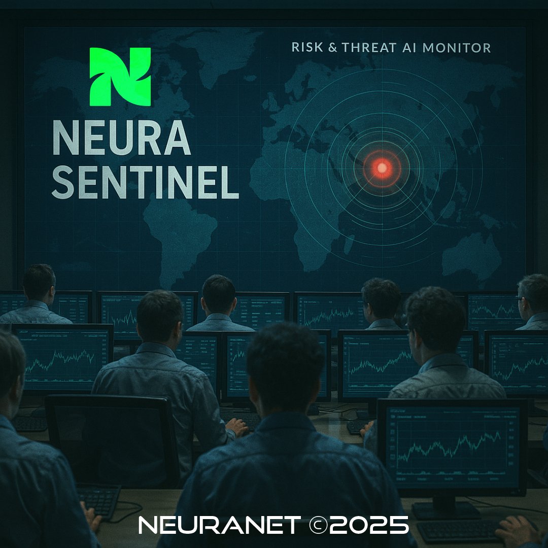 neuranetwork's tweet photo. NEURA Sentinel: The AI shield against market risks &amp; threats.
$NEURA — protecting the network, securing the future https://t.co/volraQigfN