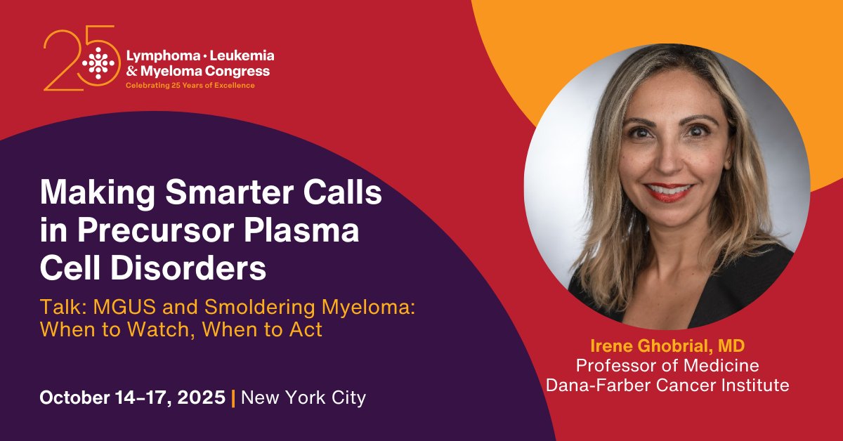 For patients with MGUS or smoldering myeloma, the stakes are high—but the signs aren’t always clear. It’s a question that keeps even the most experienced hematologists up at night:

Who needs to be monitored closely?
Who needs treatment now?

At LL&amp;M Congress, Dr. Irene Ghobrial
