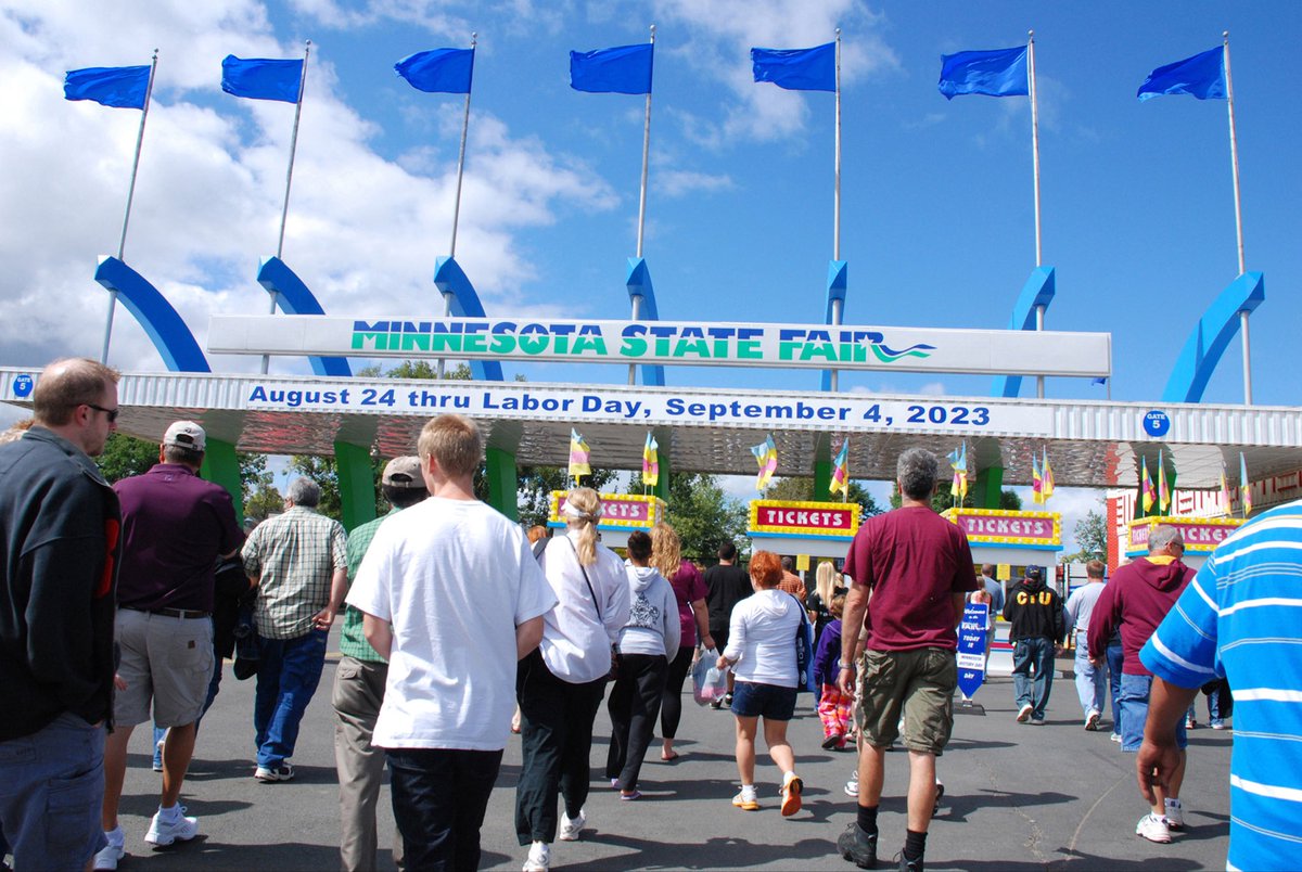 Minnesota State fair! Anyone going? 
I will not be attending!
